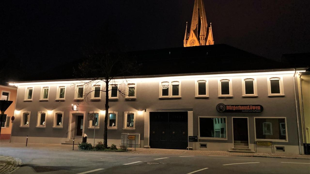 Hotel BürgerhausLöwen Philippsburg Exterior foto